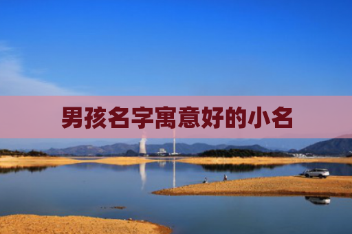 男孩名字寓意好的小名