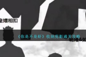 你是不是虾收纳剪影怎么过